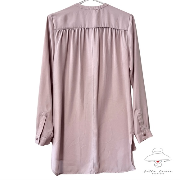 VIOLET + CLAIRE Long Sleeve Tunic Blouse - Picture 2 of 3